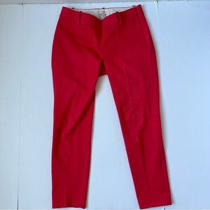 J. Crew City Fit Stretch Ankle Pants Size 2